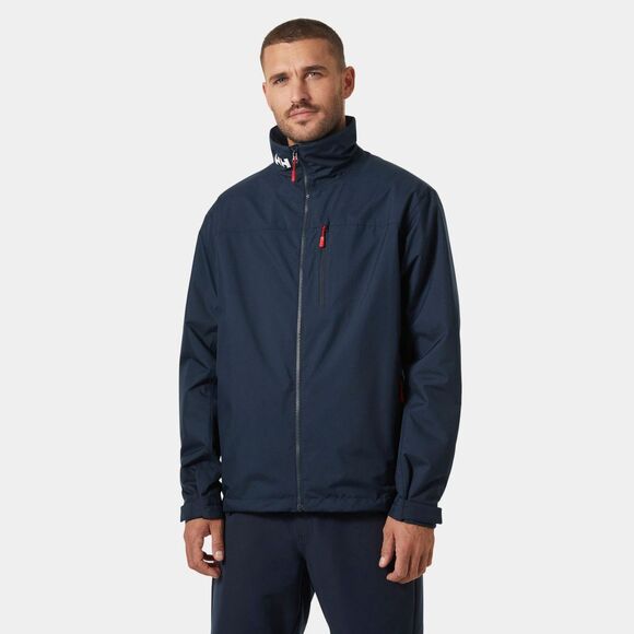Helly Hansen Men's Crew Midlayer Waterproof Jacket 2.0 Navy Blue Medium
